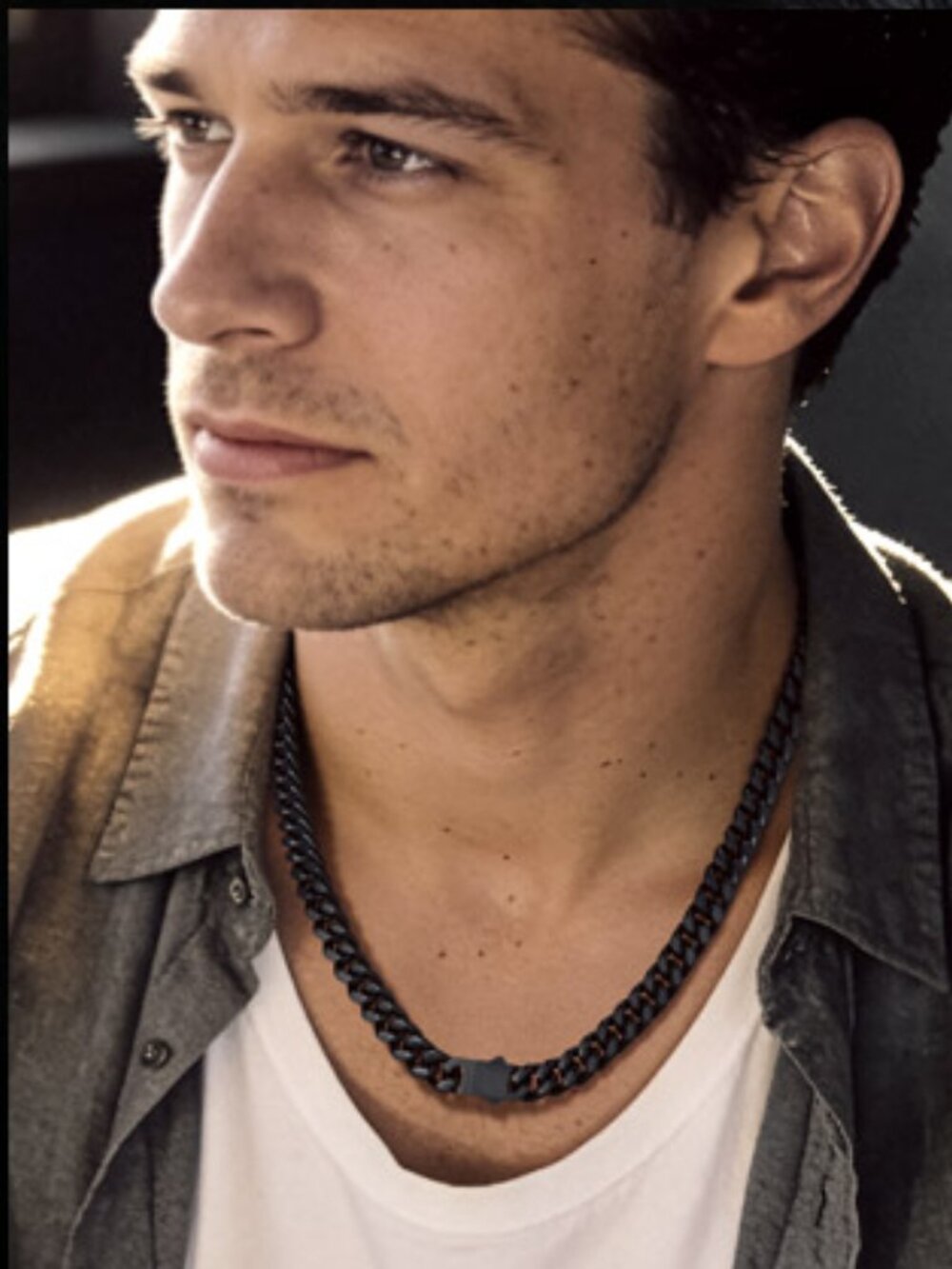 Mens Stainless Steel Chain Necklace Chunky Miami Cuban Link